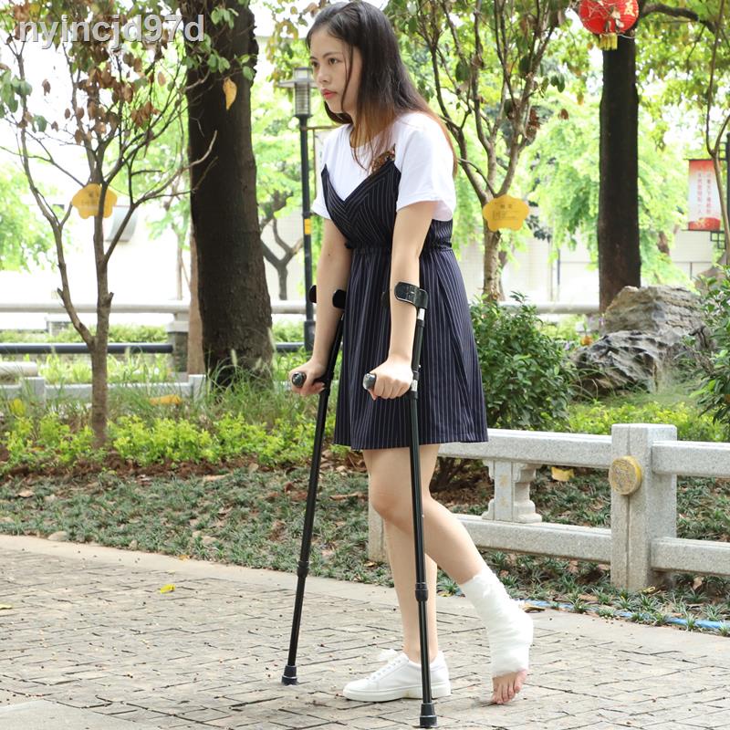 (Date mới)❃♈Phật sơn loại cánh tay khuỷu nạng di động gãy xương tập đi phục hồi chức năng kính thiên văn chống trượt nác