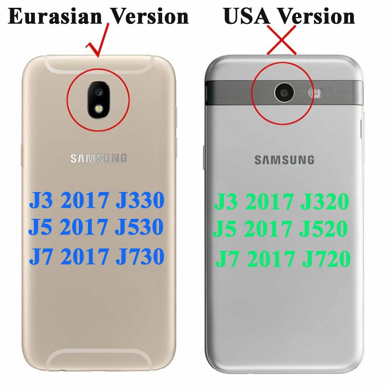 Ốp điện thoại silicon trong suốt chống sốc dành cho Samsung Galaxy J3 J5 J7 pro A7 A8 A6 2018 S8 S9 Plus Note 8