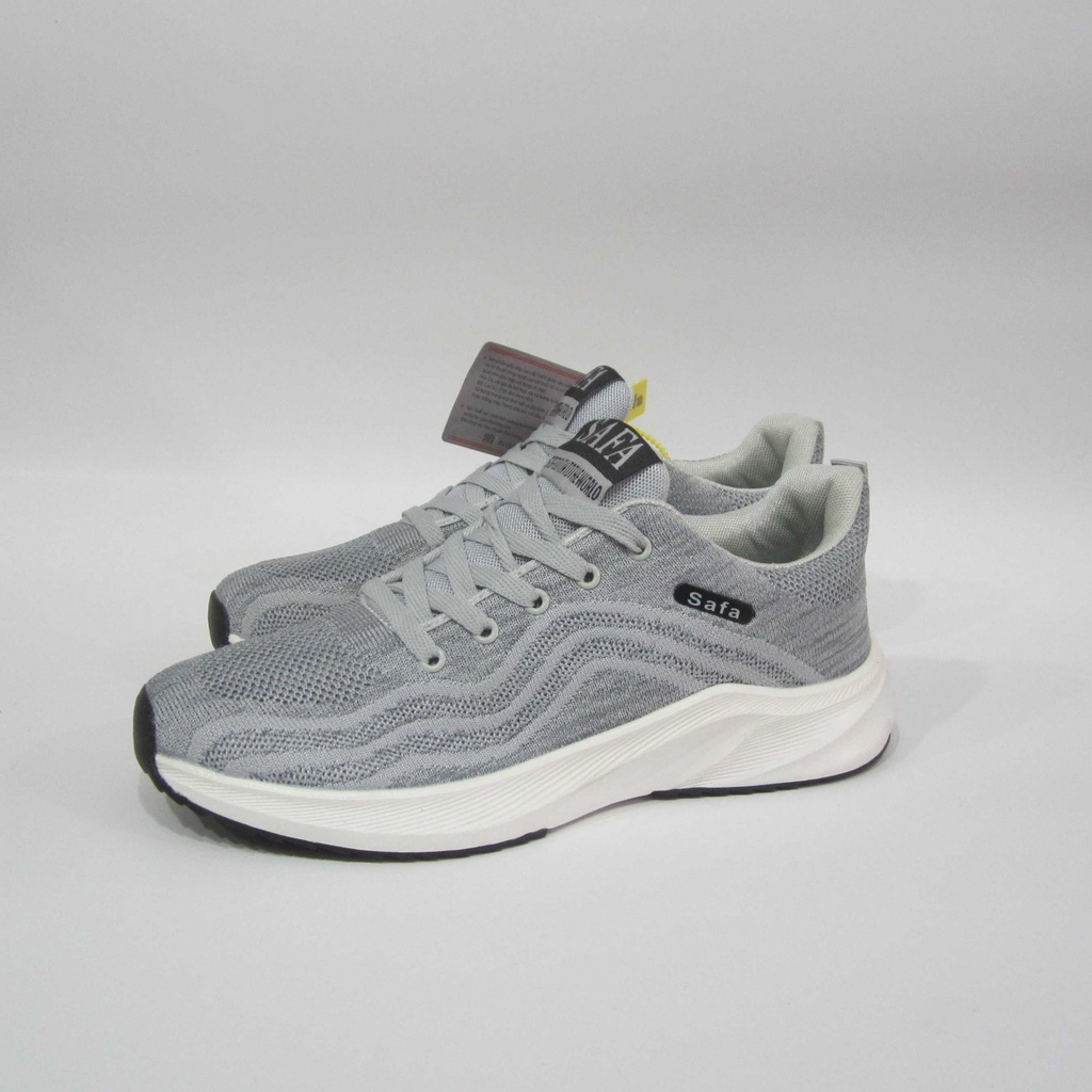 Giày Safa Thể Thao Sneakers Nam Màu Kem ,Xám, Đế Phylon Vải Dệt Siêu Nhẹ Êm Chân Mã ATS008 | BigBuy360 - bigbuy360.vn