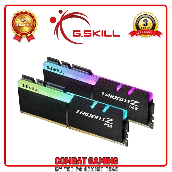 Ram GSKILL TridentZ RGB 16GB 2x8GB DDR4 Bus 3000 F4-3000C15D-16GTZR