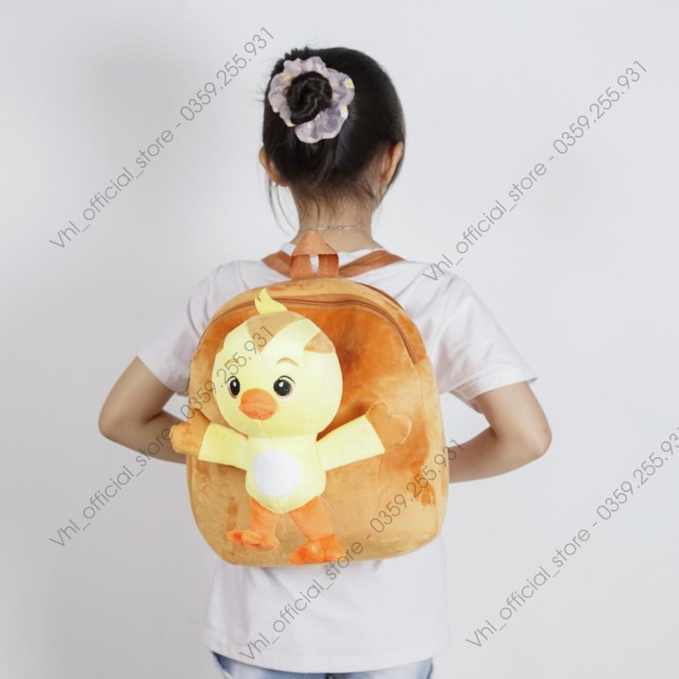 Balo Hoạt Hình GÀ CON Cho Bé Mẫu Giáo- Mầm Non [1-3 Tuổi]