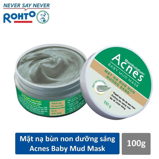 Mặt nạ Acnes bùn non