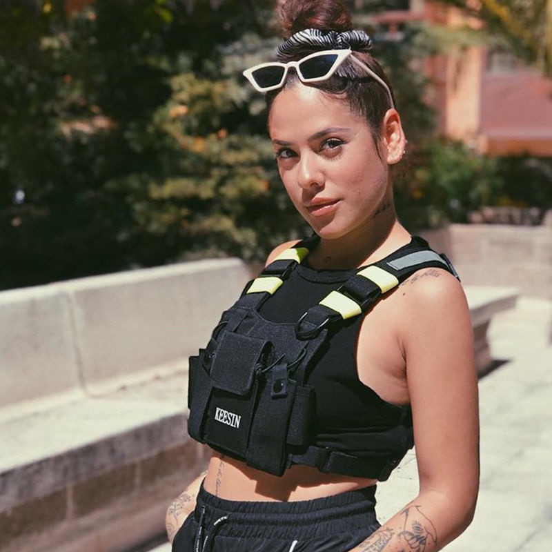 Túi đeo chéo đa năng màu phản quang cho nam