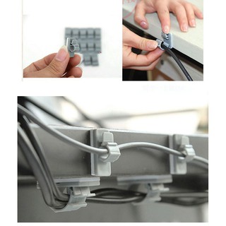 Nút gài cố định dây điện - Bộ 18 cái .