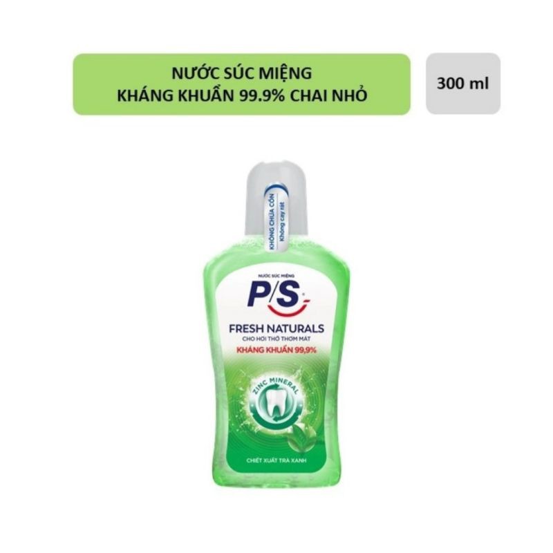 Nước súc miệng kháng khuẩn P/S 300ml