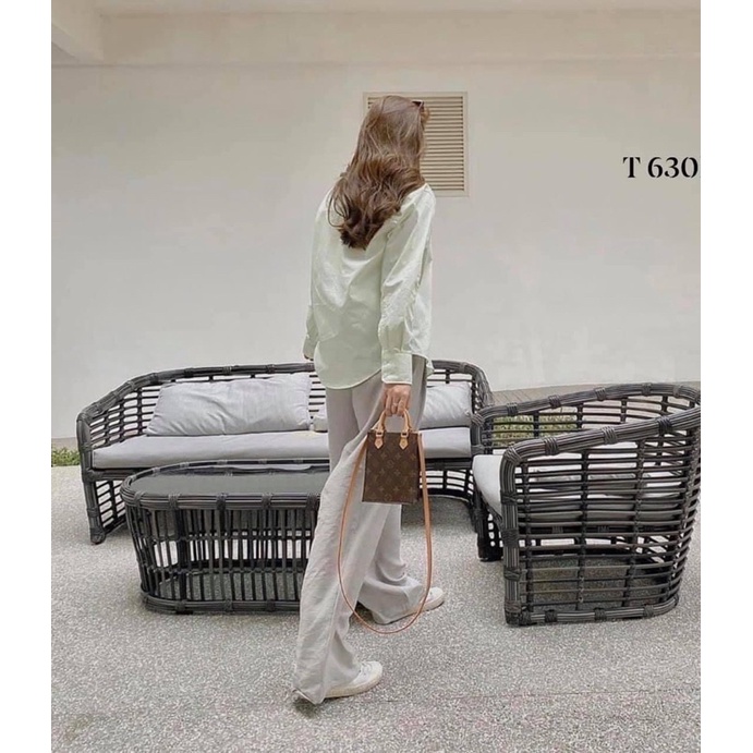 Túi Lv quai xách Petit Sac Flat dáng đứng đựng điện thoại Fullbox size 18