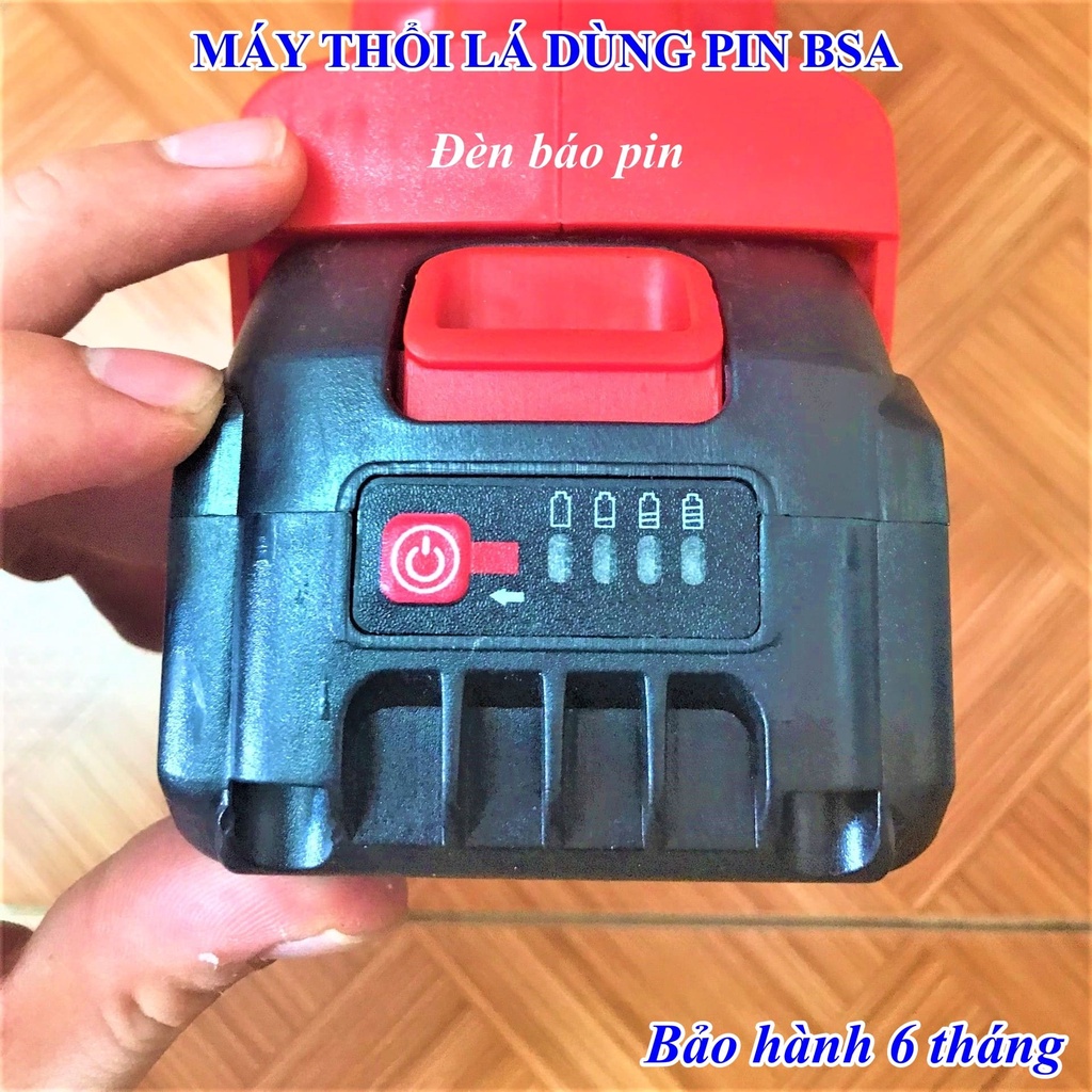 Máy thổi lá cây - Thổi bụi công nghiệp dùng PIN 21V - Đa năng, tiện lợi