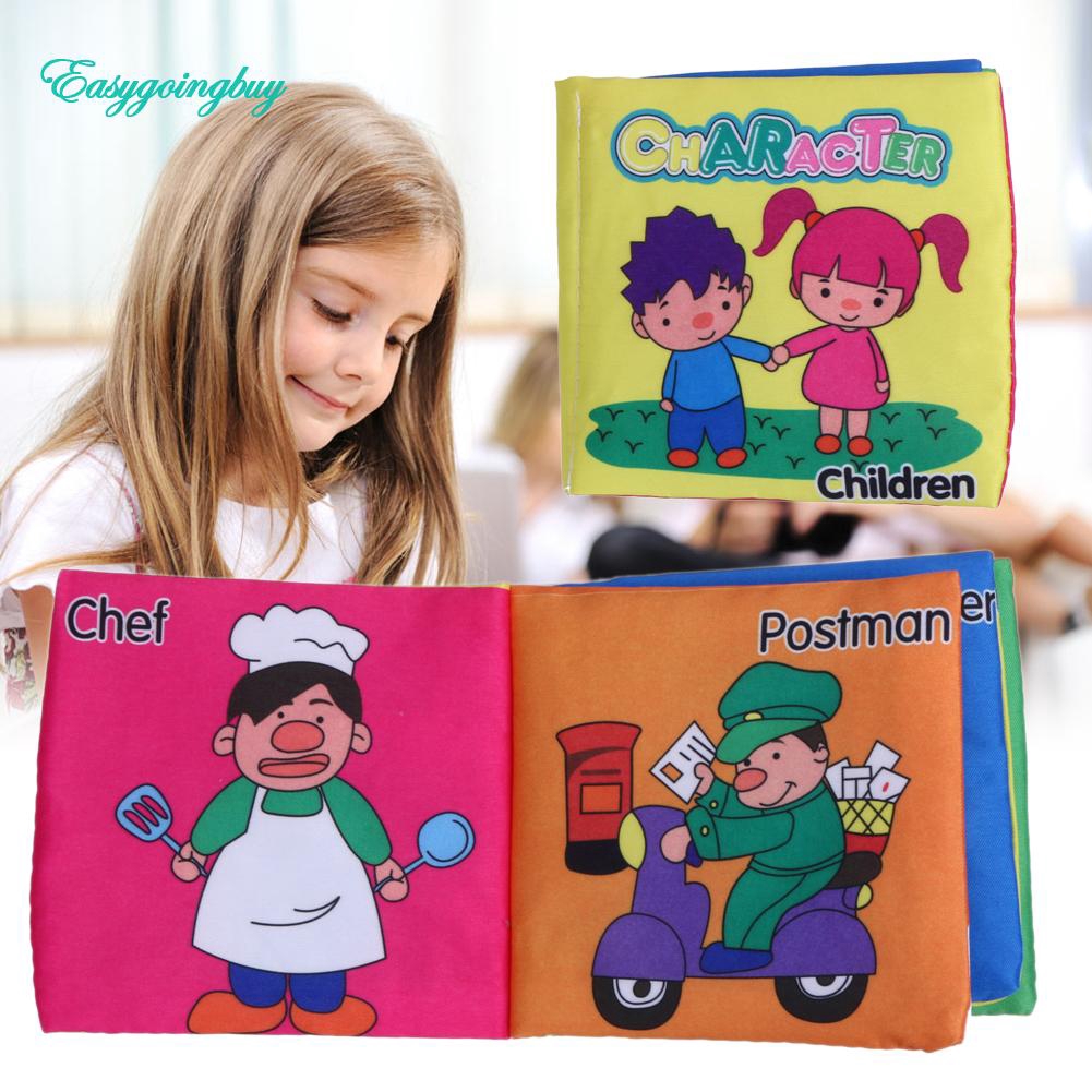 Toy ♡ Baby English Learning Cloth Book Coloring Letter Books Kids Educational Toy