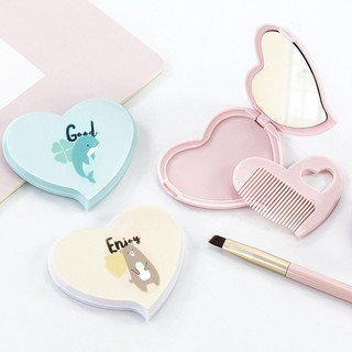 Gương Cầm Tay Mini Kèm Lược Ngộ Nghĩnh Đáng Yêu