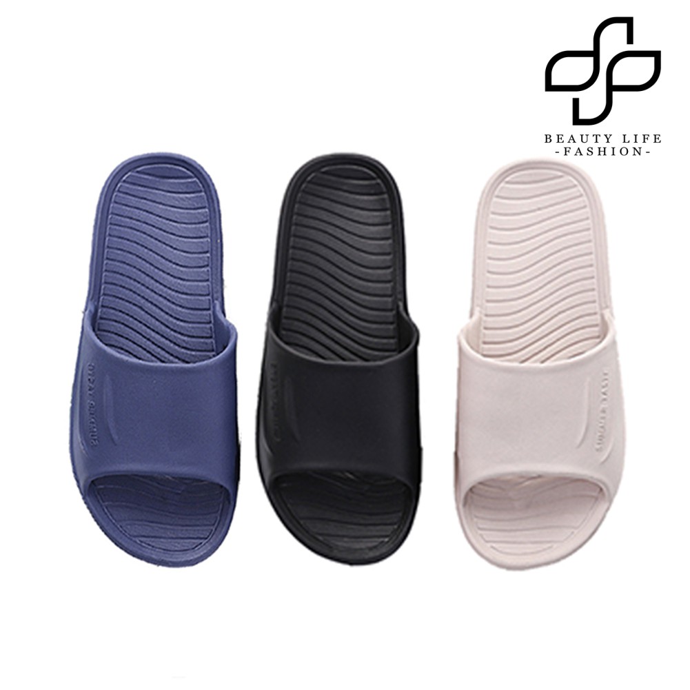 [Shoes] EVA Men Waterproof Anti-slip Color Shower Slipper Indoor Shoes