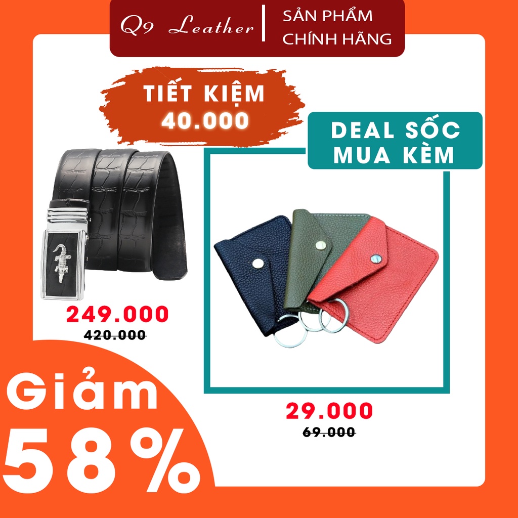 Dây nịt nam cao cấp - Cam kết 100% da bò thật - Sản phẩm chính hãng - TL01