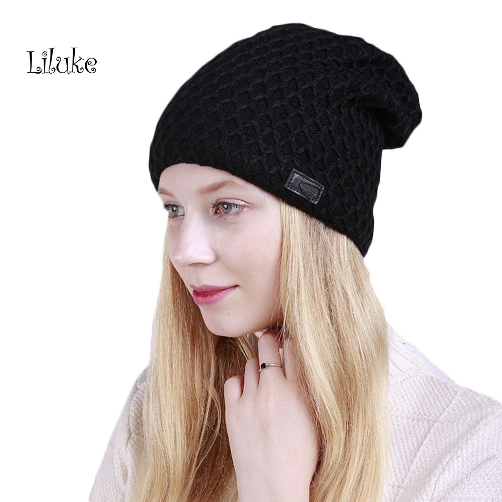 Mũ beanie Trùm Đầu Co Giãn Thời Trang Cho Nữ