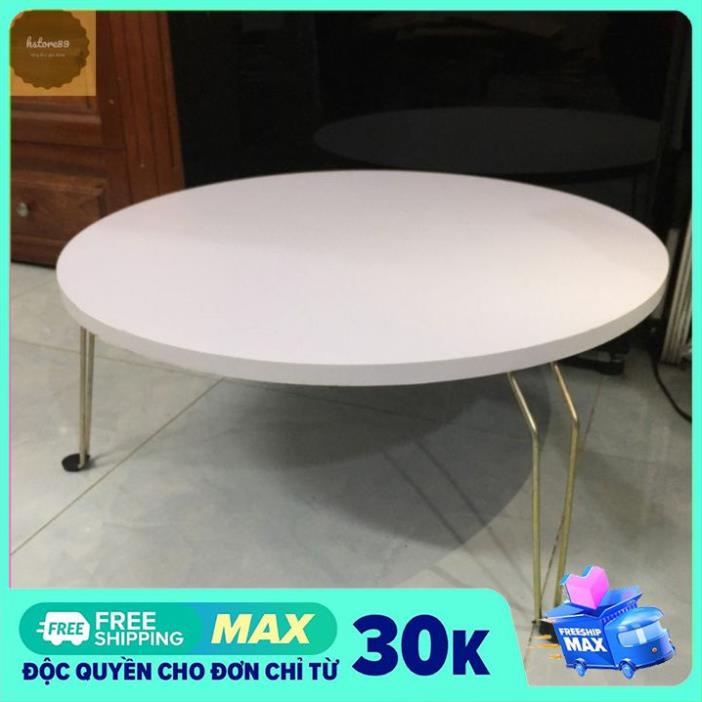 bàn tròn nhỏ ngồi bệt màu Vân Đá chân gấp gọn nhiều mầu kích thước phi 60 cao 28 cm  giá rẻ nhất nhất GG04