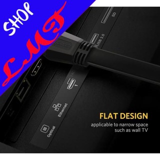 Cáp hdmi 4k dẹt dài 3m chính hãng ugreen 50820