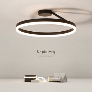 Đèn trần phòng ngủ Phòng ăn LED hiện đại đơn giản Phòng trẻ em Đèn trần phòng khách tối giản Bắc Âu Phòng khách Nghiên cứu Bé trai và Bé gái Đèn phòng ngủ