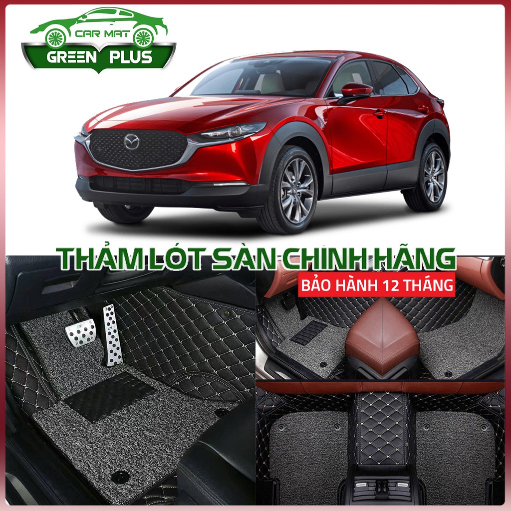 Thảm lót sàn ô tô 5D 6D Mazda CX30, phủ kín 90% sàn xe