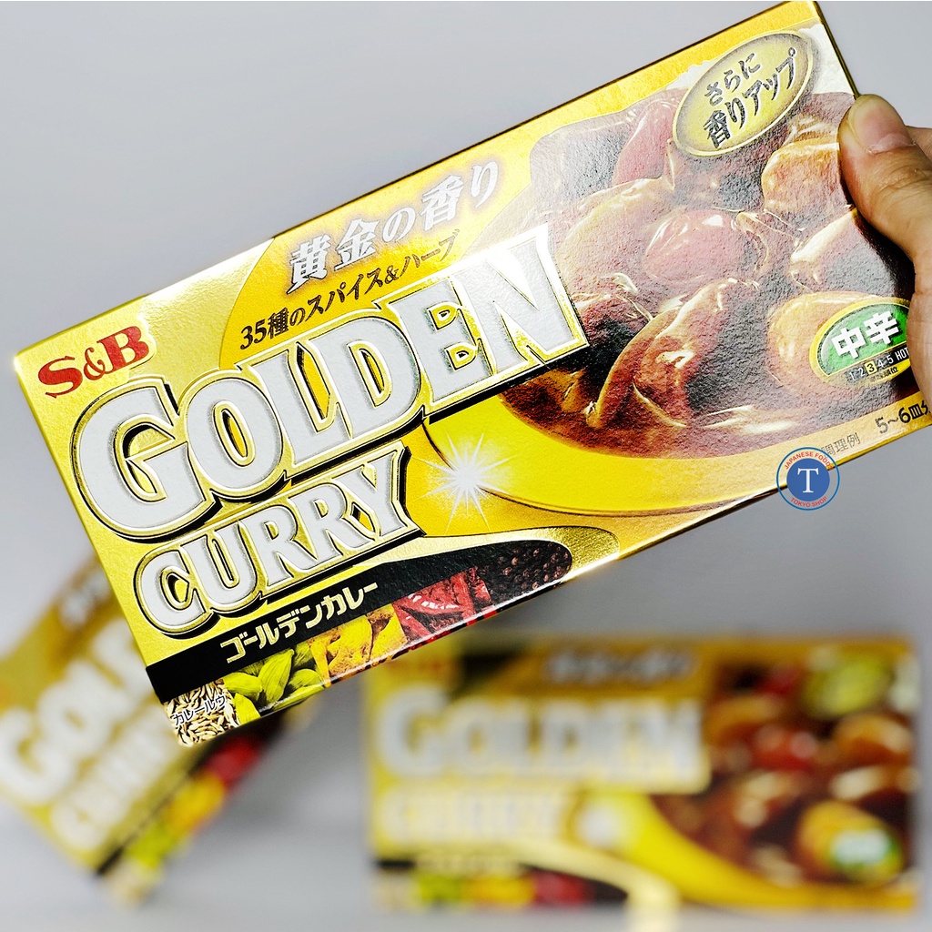 Cà Ri Số 3 Golden Curry Med Hot 198G (Hộp)