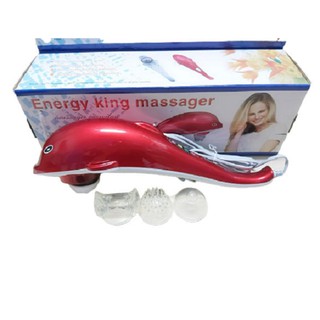 Máy massage cầm tay cá heo điện tử energy king lc-2002e tbyt