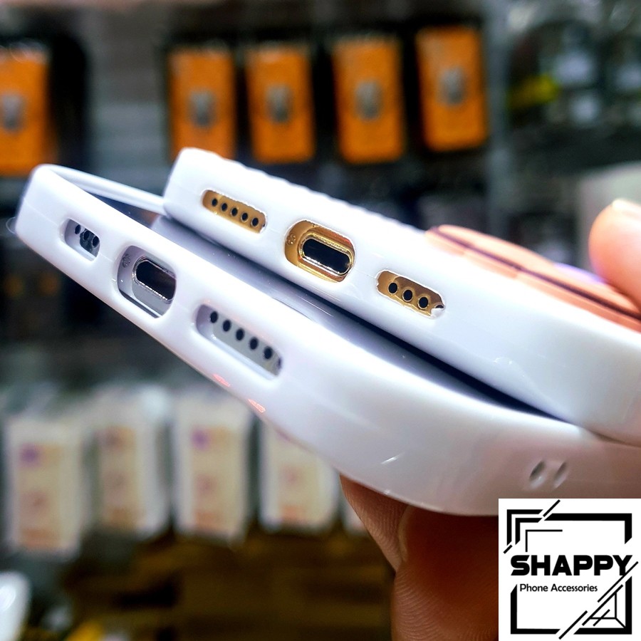 Ốp Lưng IPhone Gấu Cake Bear Dẻo Viền Vuông Các Dòng 7Plus/8Plus/X/XS/XsMax/11/11ProMax/12ProMax [Shappy Shop]