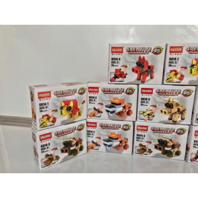 Lego xếp hình thông minh nhiều hình hơn 30 chi tiết