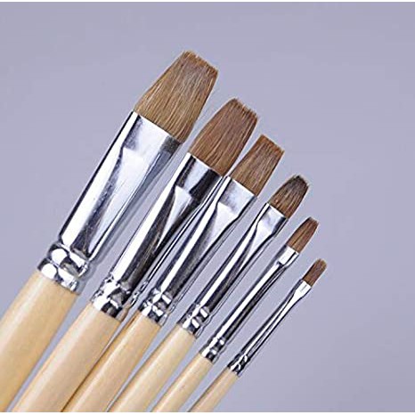 [ TÂM TÂM ]-Bộ cọ vẽ đầu bằng XDT 166-