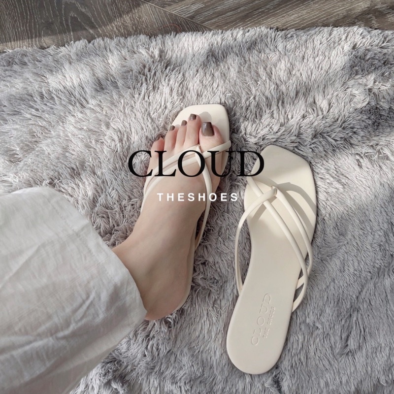 Dép hai dây kẹp nữ mũi vuông CLOUD