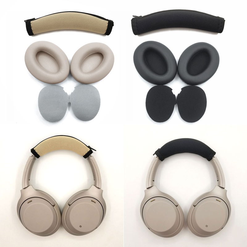 Cặp Mút Đệm Tai Nghe Mềm Mại Thoải Mái Cho Sony WH-1000XM3 Ốp