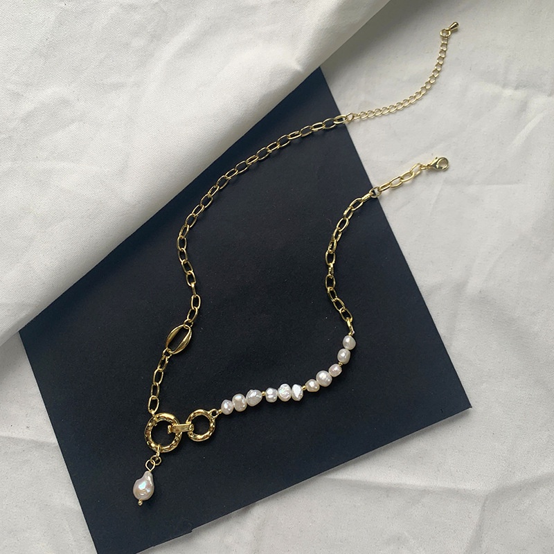 Vòng Cổ Choker 2022 Đính Hạt Ngọc Trai Tự Nhiên Phong Cách Cổ Điển Thời Trang Cho Nữ