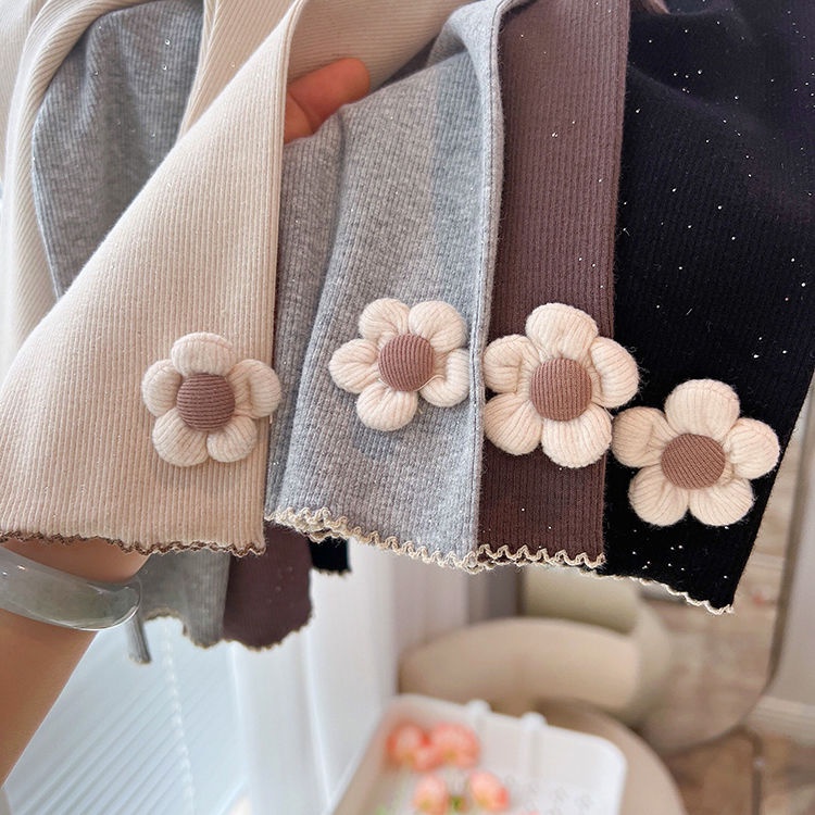 Quần Legging Dáng Bút Chì Co Giãn Tốt Thoải Mái Thời Trang Mùa Thu Cho Bé Gái