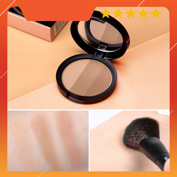 Phấn Tạo Khối 💕Freeship💕 Phấn Tạo Khối  3 Màu Macfee Tricolor Sculpting Powder MAC03, Hàng Chính Hãng Nội Địa Trung | BigBuy360 - bigbuy360.vn