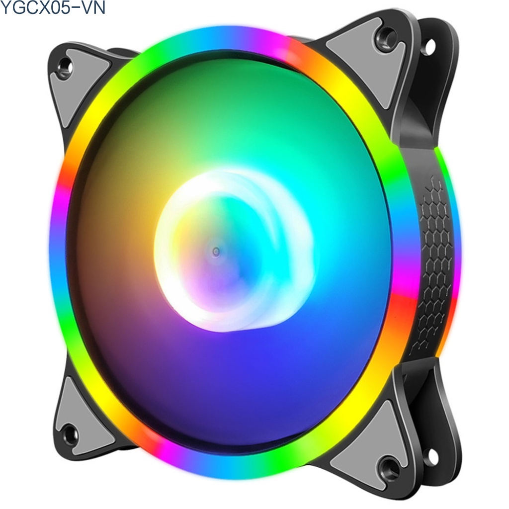 Quạt Tản Nhiệt Cpu Dc 12v 4 Pin Màu Rgb Tiện Dụng Ốp | BigBuy360 - bigbuy360.vn