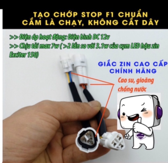 Mạch Chớp Stop F1 Chuẩn Cho Ex155, Ex150, NVX