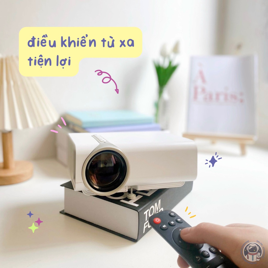 | Mẫu New 2023 | Máy Chiếu Phim Mini YG530 Chính Hãng LEJIADA