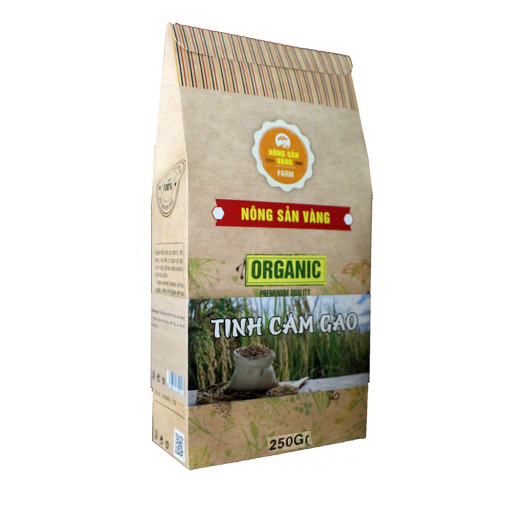 [Hot]Tinh Cám Gạo Nguyên Chất 250gr - Nông Sản Vàng