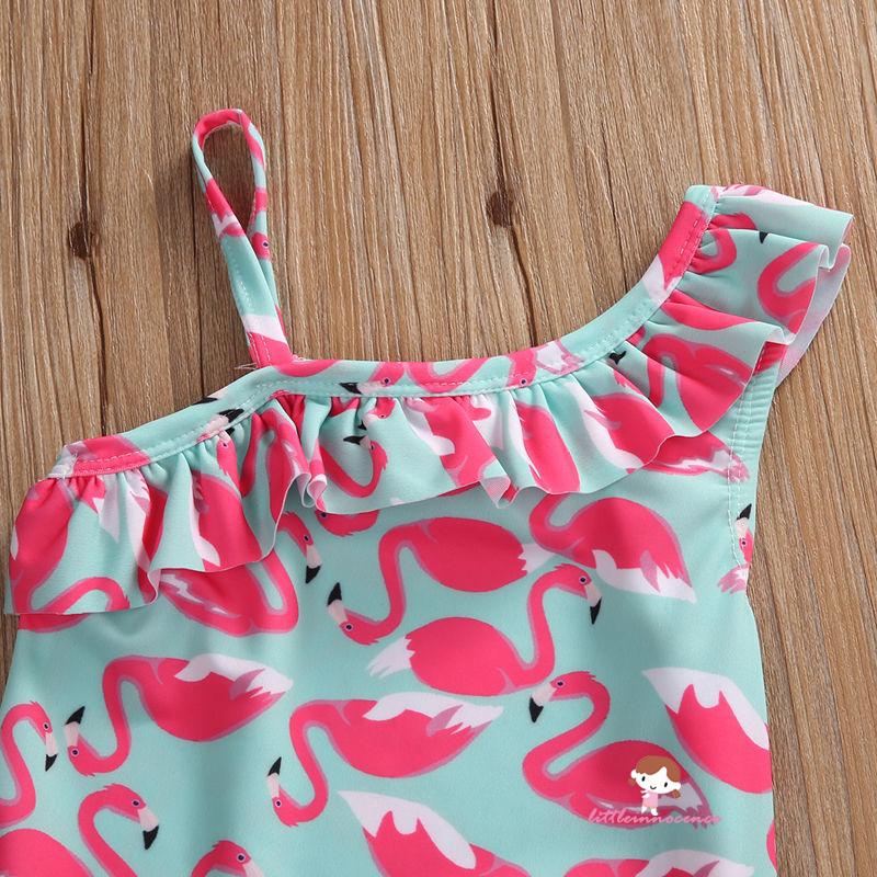 ❤XZQ-Toddler Kids Swimsuit One Piece Girls Swimsuit Girls Swimwear Beachwear Dress