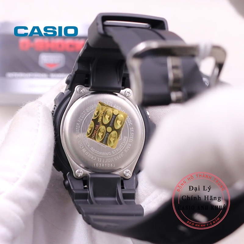 Đồng hồ Nam Casio G-Shock Nam AWR-M100SDC-1ADR xanh lá mặt nhỏ