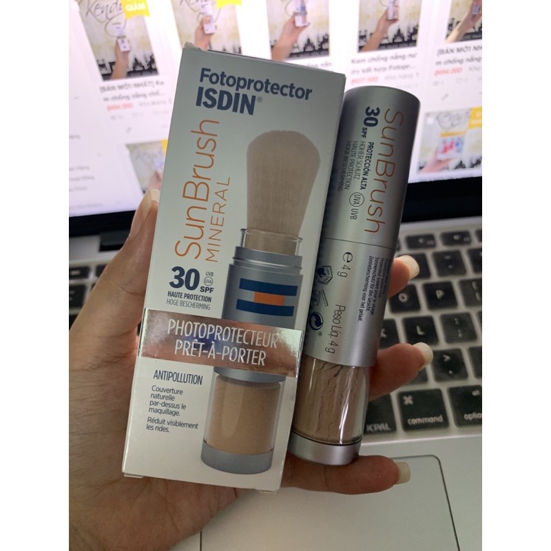 Phấn phủ chống nắng ISDIN Photoprotector SunBrush Mineral SPF30