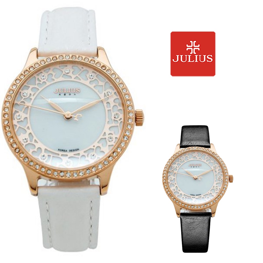 Đồng hồ nữ JULIUS JA-852 dây da | Julius Official