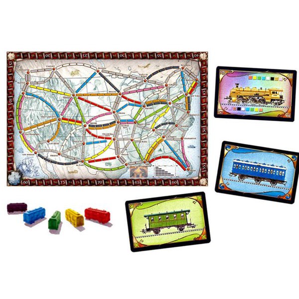 Trò chơi Phiêu lưu xây dựng chiến thuật - Ticket To Ride