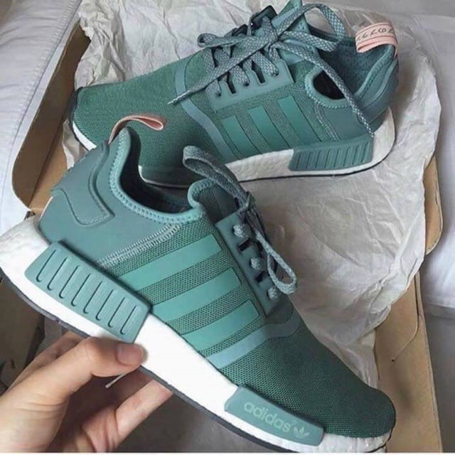 Giày Sneaker Adidas nmd ( xanh ngọc)