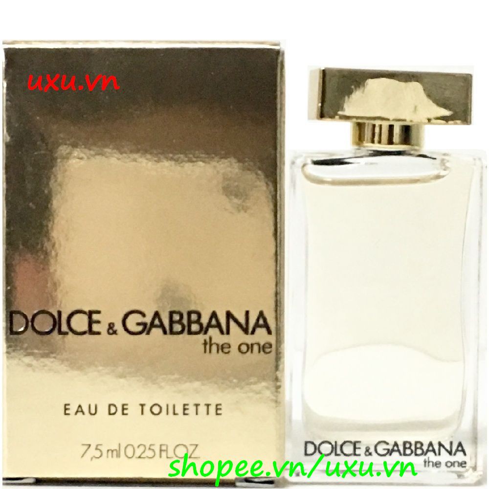 Nước Hoa Nữ 7.5Ml Dolce & Gabbana The One, Với uxu.vn Tất Cả Là Chính Hãng.