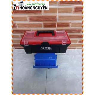 Thùng đựng đồ nghề dụng cụ sửa chữa màu đỏ 01 size 31x14x11