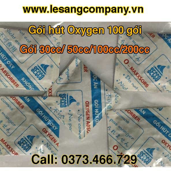 Gói hút khí Oxygen Gói 30cc,50cc,100cc,200cc - Hút khí Oxy bảo vệ trái cây, thực phẩm, thịt cá, ngăn ôi thiu