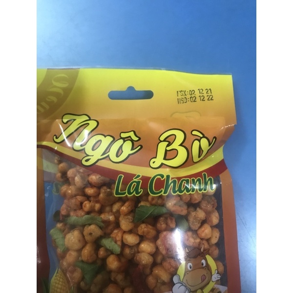 Bắp khô bò lá chanh 100g