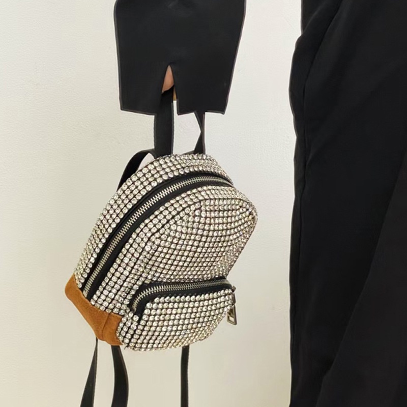 Túi Đeo Chéo mini Đính Đá Thời Trang 2023 Cho Nữ