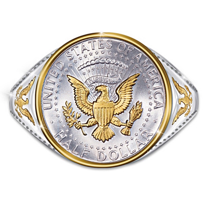 Nhẫn Hình Đại Bàng Thời Trang Hip Hop Vintage Dành Cho Nam