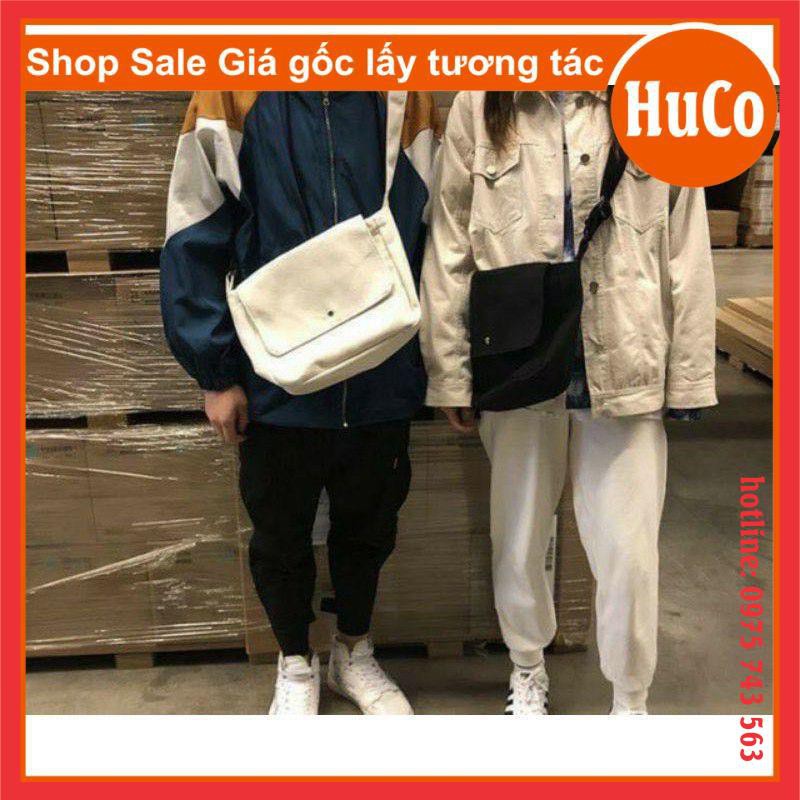 [HÀNG SẴN] TÚI ĐEO CHÉO nam nữ trơn basic phụ kiện túi xách đi học, đi chơi unisex giá rẻ chuẩn ảnh