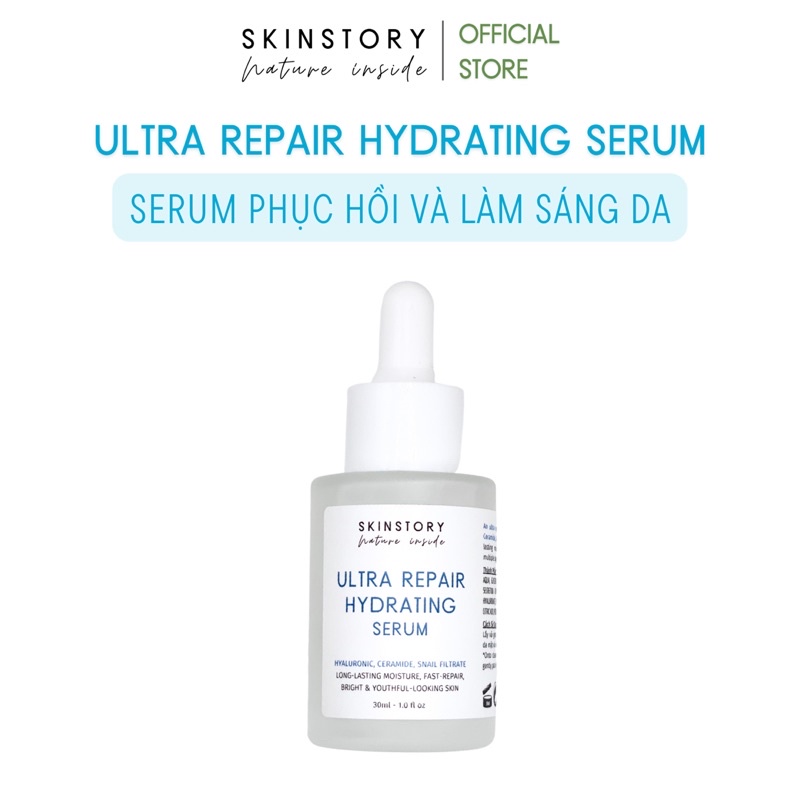 Serum Ultra Repair HA Serum 30ml Phục Hồi, Hỗ Trợ Ngừa mụn Giúp Da Căng Bóng