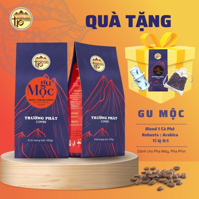 Cà phê Nguyên Chất 𝐁𝐋𝐄𝐍𝐃 𝟏 𝐆𝐔 𝐌𝐎̣̂𝐂 Robusta: Arabica RANG MỘC 𝐓𝐫𝐮̛𝐨̛̀𝐧𝐠 𝐏𝐡𝐚́𝐭 𝐂𝐨𝐟𝐟𝐞𝐞 dành cho pha máy, pha phin