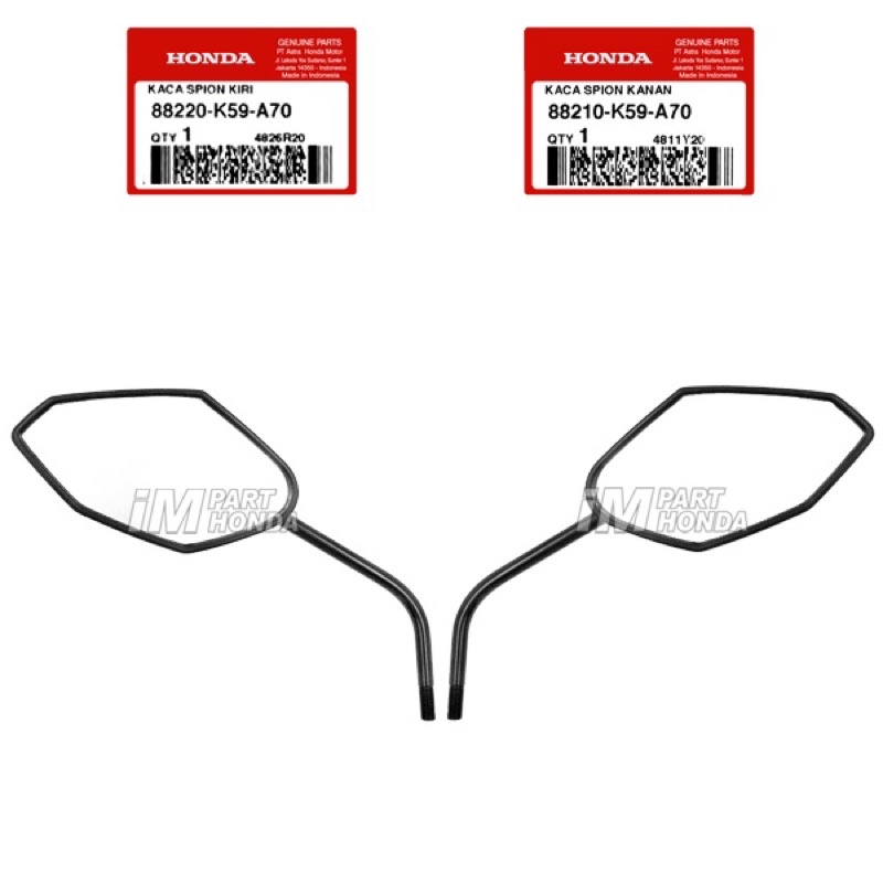 Kính chiếu hậu trước VARIO / CLICK 2018-2021 nhập khẩu chính hãng Honda